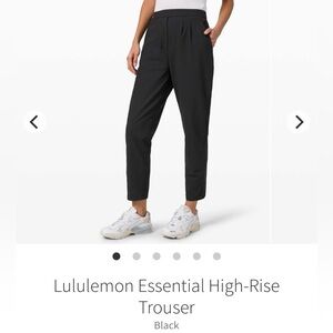 Lululemon Essential HR Trouser *Black